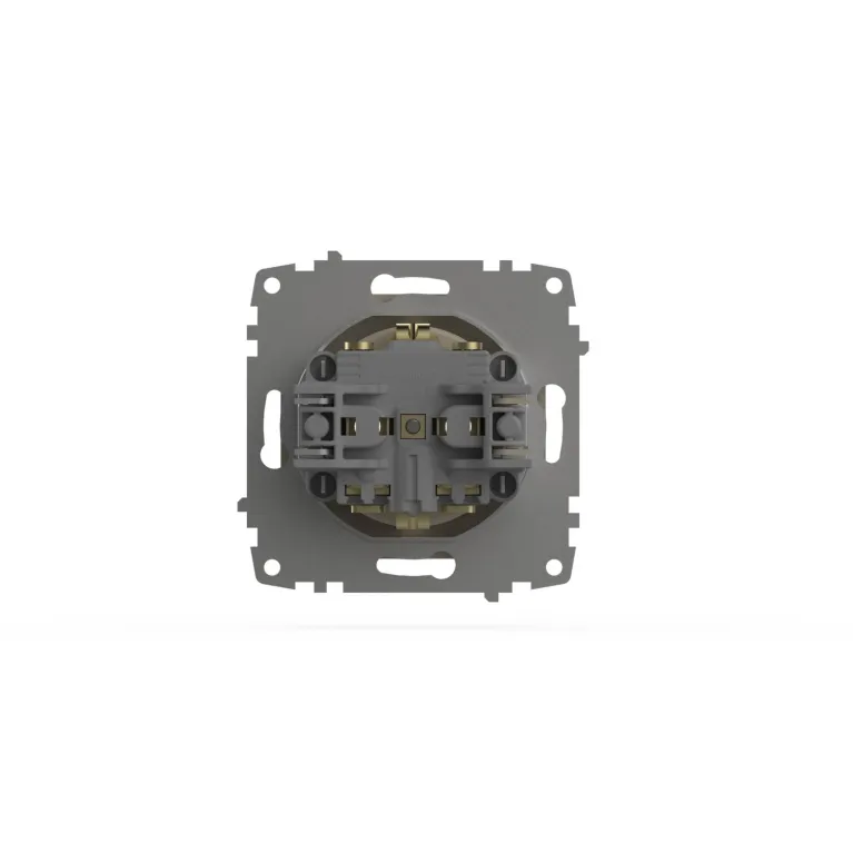 Розетка с заземлением ELBI Zena Vega 609-010300-217
