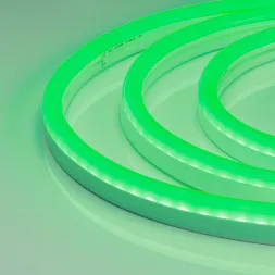 Светодиодная герметичная лента Arlight WAVE-SIDE-A120-12x25mm 230V Green (12 W/m, IP67, 50m, wire x2