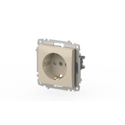 Розетка с заземлением и защитой от детей ELBI Zena Vega 609-010300-243
