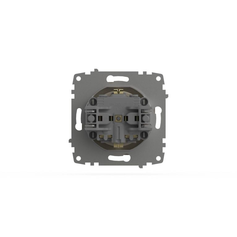 Розетка с заземлением и защитой от детей ELBI Zena Vega 609-010300-243
