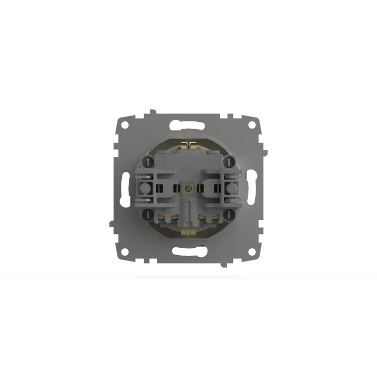 Розетка с заземлением и защитой от детей ELBI Zena Vega 609-010300-243