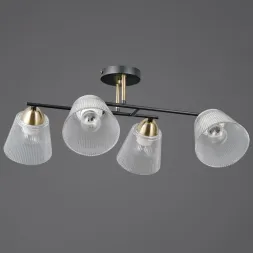 Потолочная люстра Illumico IL0845-4CSQ-25BKAB ELITE