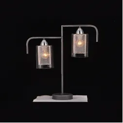Настольная лампа Natali Kovaltseva 75066/2T STAIN SILVER