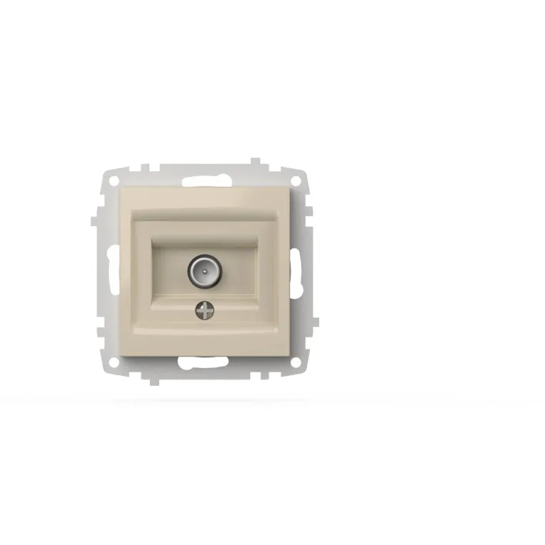 Розетка для TV с экраном (концевая) ELBI Zena Vega 609-010300-273