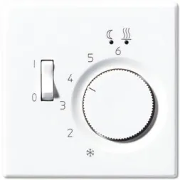 Накладка регулятора теплого пола Jung LS 990 белая LSFTR231PLWW
