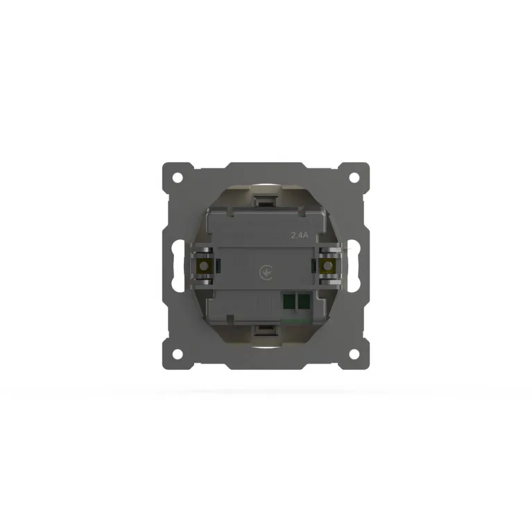 Розетка USB 5V 2,1A 2-я ELBI Zena Vega 609-010300-143