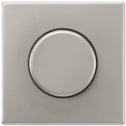 Накладка светорегулятора поворотного Jung LS 990 edelstahl ES2940
