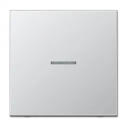 Накладка светорегулятора/выключателя нажимного с индикацией Jung LS 990 алюминий AL1561.07U