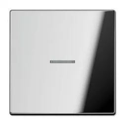 Накладка светорегулятора/выключателя нажимного с индикацией Jung LS 990 блестящий хром GCR1561.07U