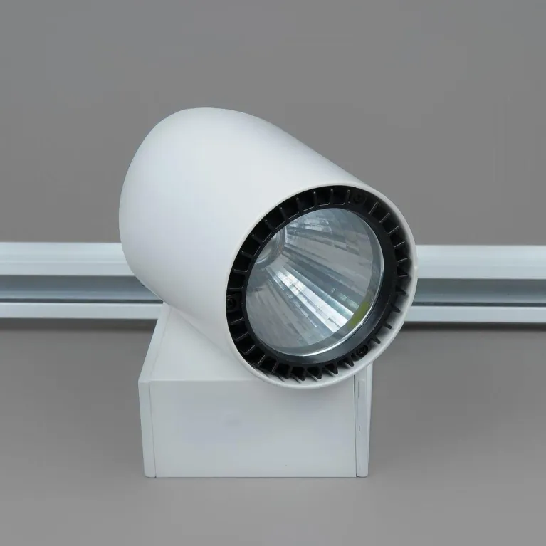Трековый светодиодный светильник Elvan ST-04-30W-WH-BKR