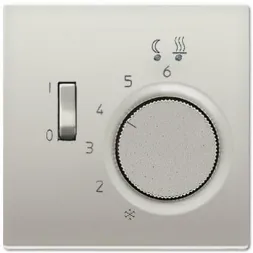 Регулятор теплого пола 10(4)А Jung LS 990 edelstahl FTRES231