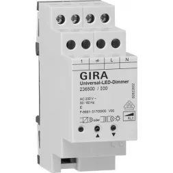Диммер универсальный светодиодный Gira System 55 103400