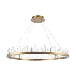 Подвесной светодиодный светильник Maytoni Gletscher H186-PL-01-61W-BS