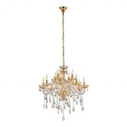 Подвесная люстра Lumina Deco Eliza LDP 7025-8+4 GD