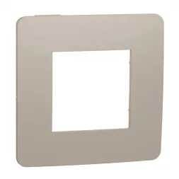 Рамка 1-постовая Schneider Electric Unica New NU280227