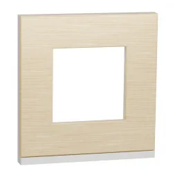 Рамка 1-постовая Schneider Electric Unica New NU600283