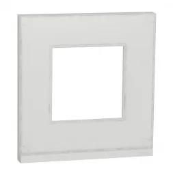 Рамка 1-постовая Schneider Electric Unica New NU600285
