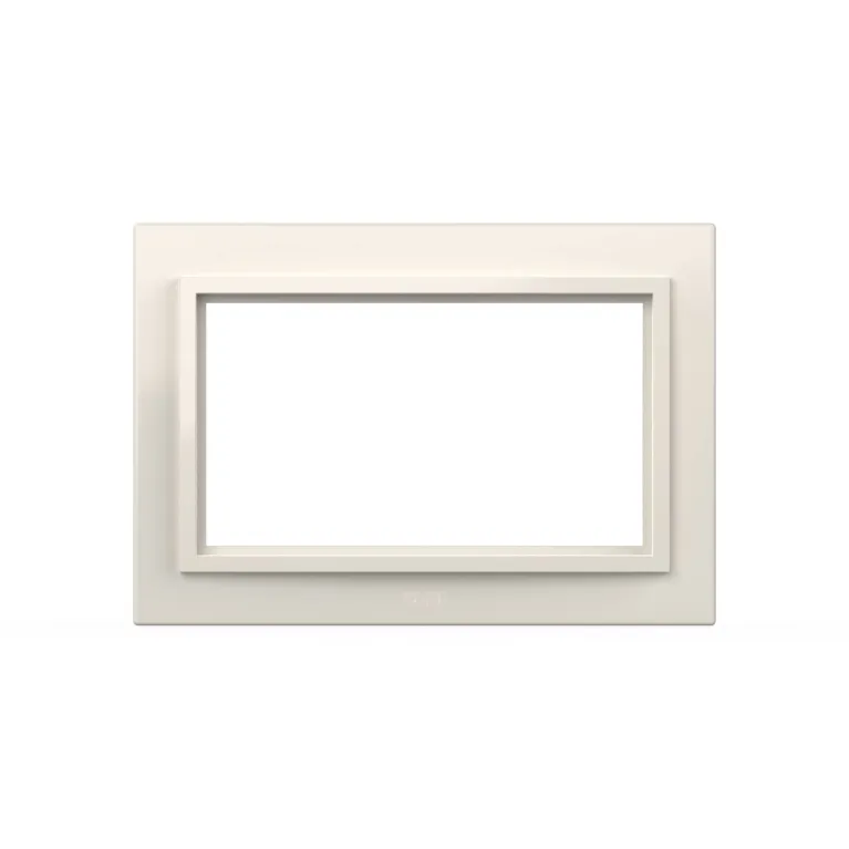 Рамка для двухместной розетки без заземления ELBI Zena 608-010200-908