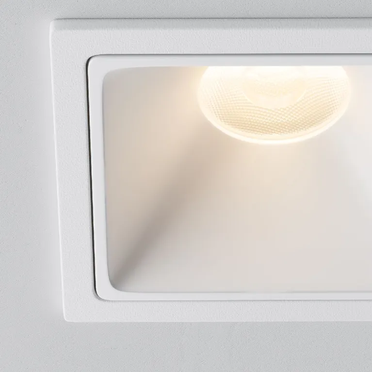 Встраиваемый светильник Maytoni Alfa led DL043-01-10W3K-SQ-W-1