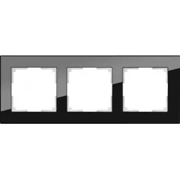 Рамка Favorit на 3 поста черный WL01-Frame-03 4690389063411