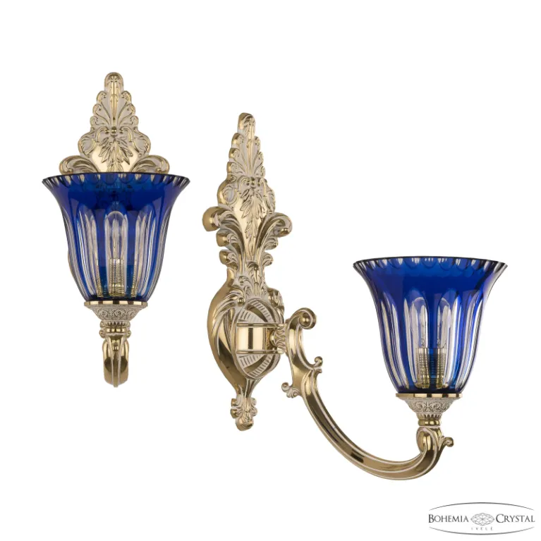 Бра Bohemia Ivele Verona 7209B14/1/175 GW P2 U Clear-Blue/H-1H