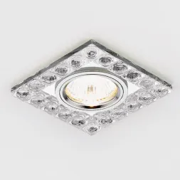 Встраиваемый светильник Ambrella light Crystal K123 CH