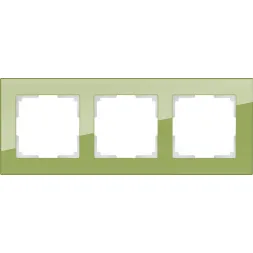Рамка Favorit на 3 поста фисташковый WL01-Frame-03 4690389098635