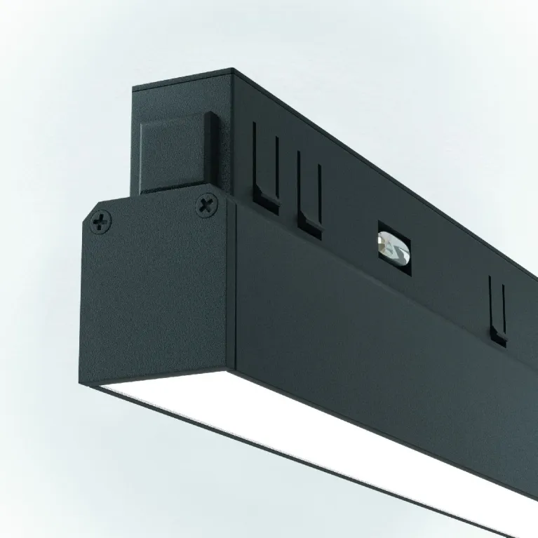 Трековый магнитный светильник Maytoni Basis TR030-4-12WTW-DD-B