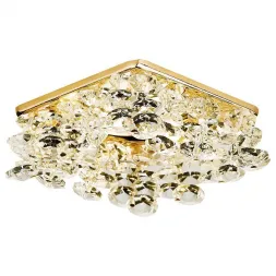 Встраиваемый светильник Ambrella light Crystal K309 CL/G