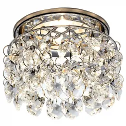 Встраиваемый светильник Ambrella light Crystal K3221 CL/CH