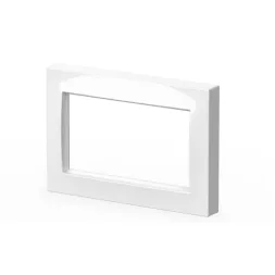 Рамка для двухместной розетки без заземления ELBI Vega 510-015600-908