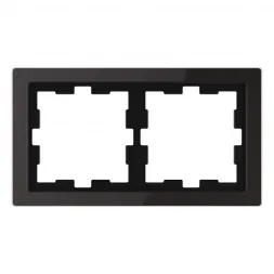 Рамка 2-постовая Schneider Electric Merten D-Life MTN4020-6503
