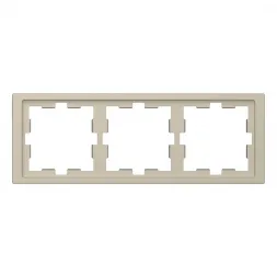 Рамка 3-постовая Schneider Electric Merten D-Life MTN4030-6533