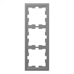 Рамка 3-постовая Schneider Electric Merten D-Life MTN4030-6536