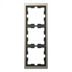 Рамка 3-постовая Schneider Electric Merten D-Life MTN4030-6550
