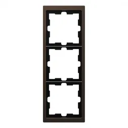 Рамка 3-постовая Schneider Electric Merten D-Life MTN4030-6552