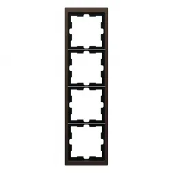 Рамка 4-постовая Schneider Electric Merten D-Life MTN4040-6552