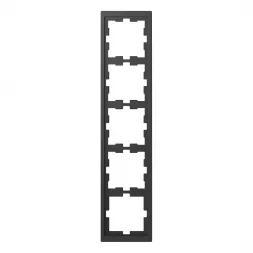Рамка 5-постовая Schneider Electric Merten D-Life MTN4050-6534