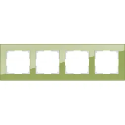 Рамка Favorit на 4 поста фисташковый WL01-Frame-04 4690389098666