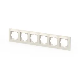 Рамка шестиместная ELBI Vega 510-010200-252