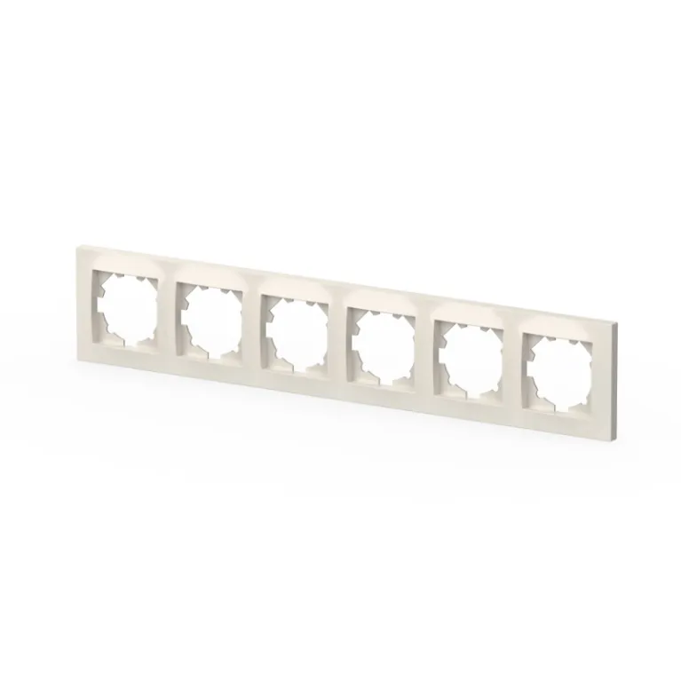 Рамка шестиместная ELBI Vega 510-010200-252
