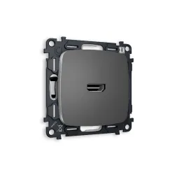 Комплект механизма розетки HDMI 2.0 40V/500mA 2.0GHz 5-18Gbit/s Ambrella Volt Omega MO664010