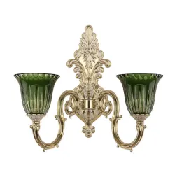 Бра Bohemia Ivele 7203B15/2/210 GW P2 U Clear-Green/H-1K