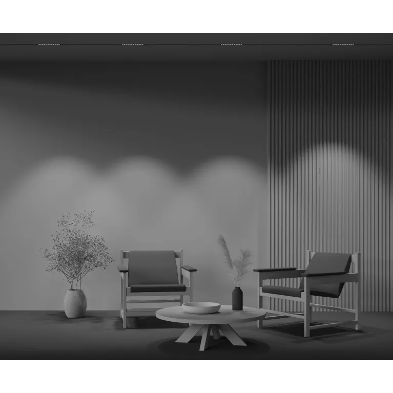 Трековый магнитный светильник Maytoni Points TR031-4-12WTW-DD-B