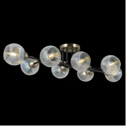 Люстра на штанге Illumico IL0395-8CSQ-79 BK AB