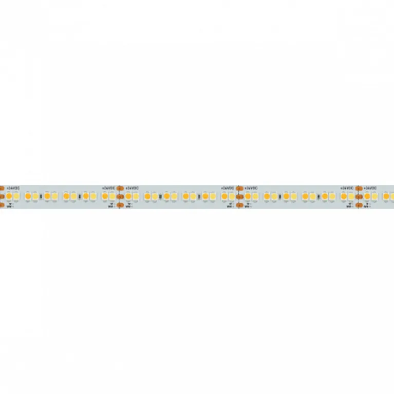 Светодиодная лента Arlight 19,2W/m 240LED/m 3528SMD теплый белый/белый 5M 025210(2)