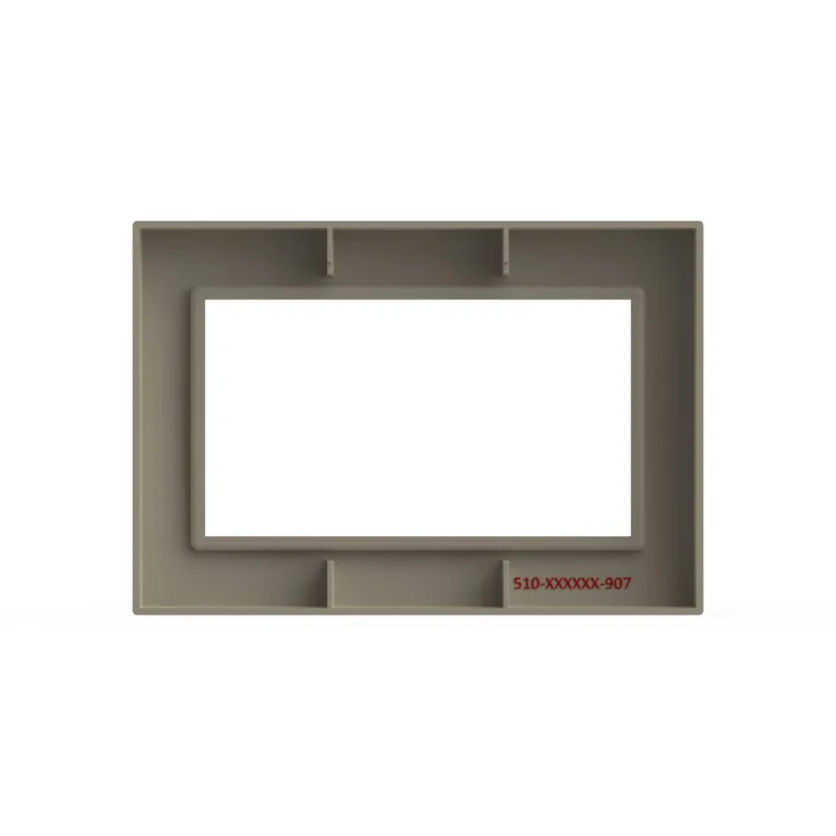 Рамка для двухместной розетки с заземлением ELBI Vega 510-010300-907