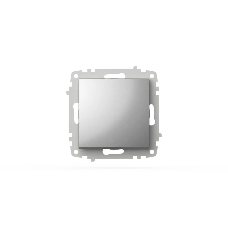 Выключатель двухклавишный ELBI Zena Vega 609-011000-202