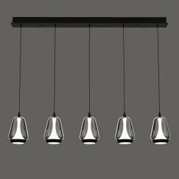 Подвесной светильник Delight Collection MD24001011-5B black/smoky