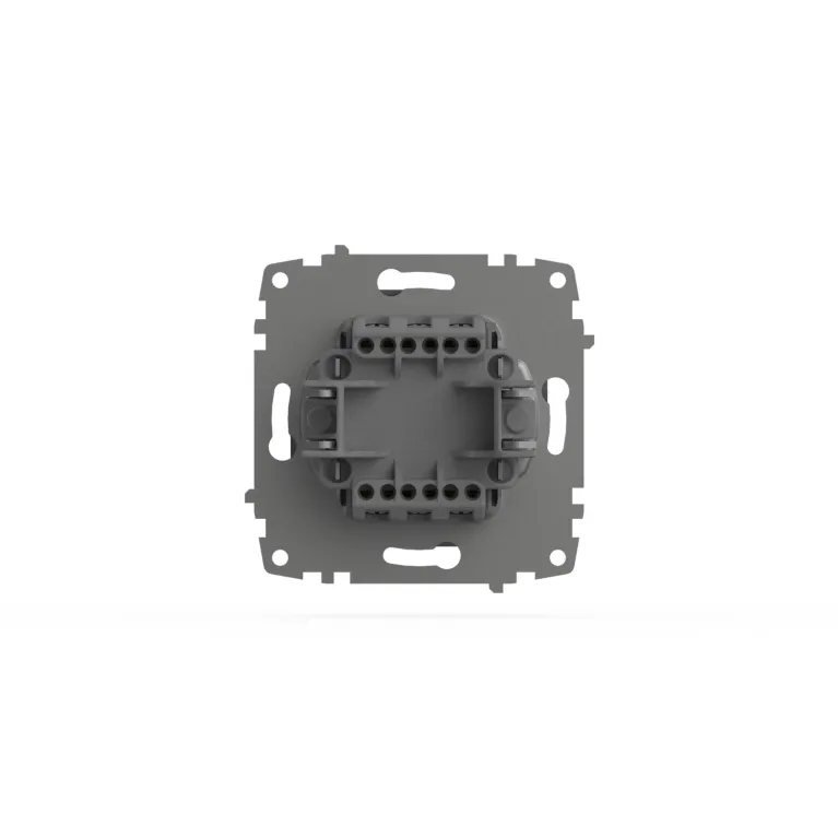 Переключатель двухклавишный ELBI Zena Vega 609-011000-211